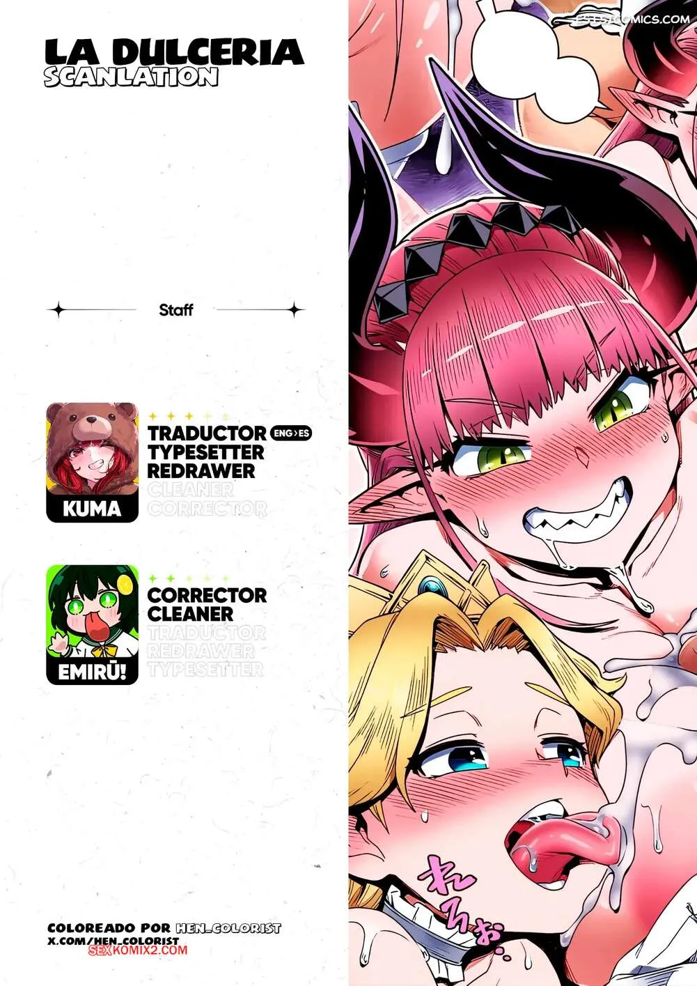 Comic Porno de La Reina Demonio No Puede Escapar. Kousuke (#10)