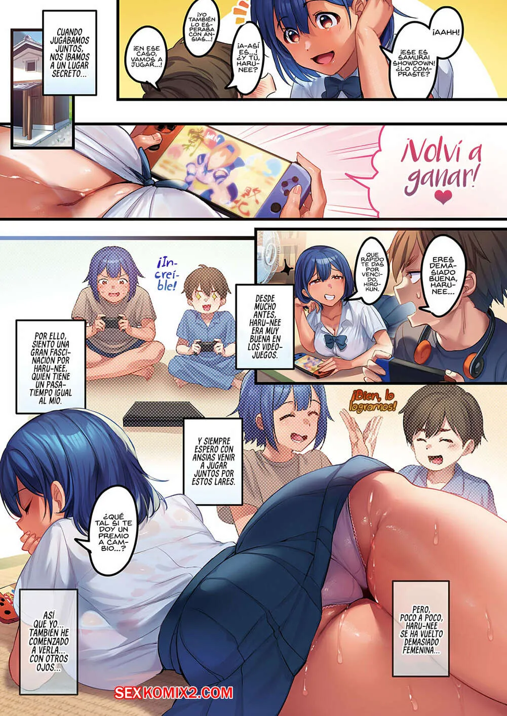 Comic Porno NATSU X Pico Pico X ONEECHAN. Minamoto. (#3)