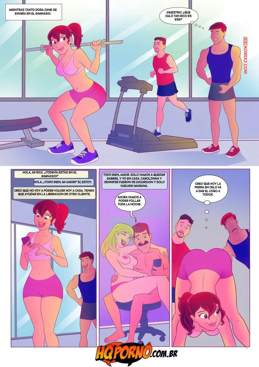 Comic Porno Os Pervertidos. Parte 2. HQporno (#3)
