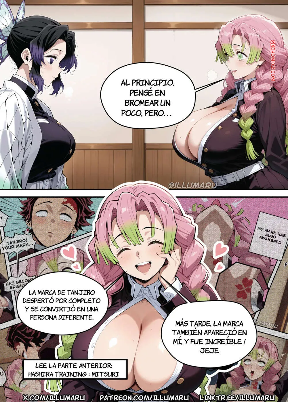 Comic Porno El Entrenamiento De La HASHIRA SHINOBU. Illumaru. (#3)