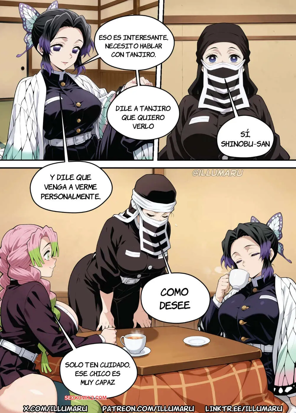 Comic Porno El Entrenamiento De La HASHIRA SHINOBU. Illumaru. (#4)