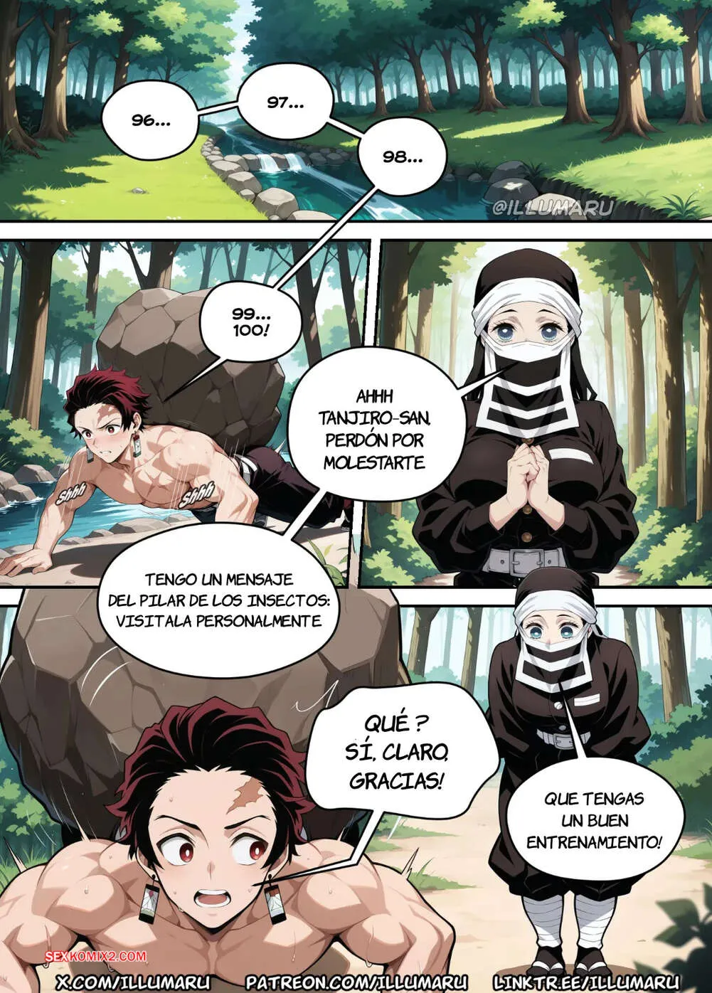 Comic Porno El Entrenamiento De La HASHIRA SHINOBU. Illumaru. (#5)