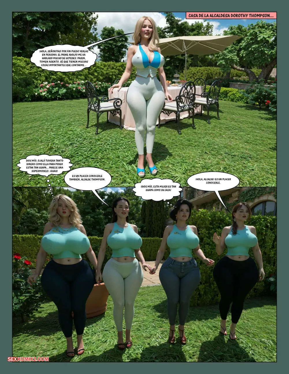 Comic Porno Extra CARIDAD. Parte 6. Moiarte (#2)
