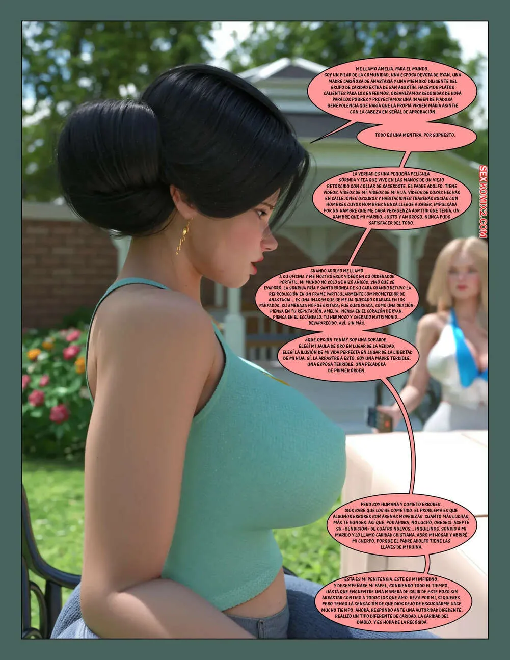 Comic Porno Extra CARIDAD. Parte 6. Moiarte (#4)
