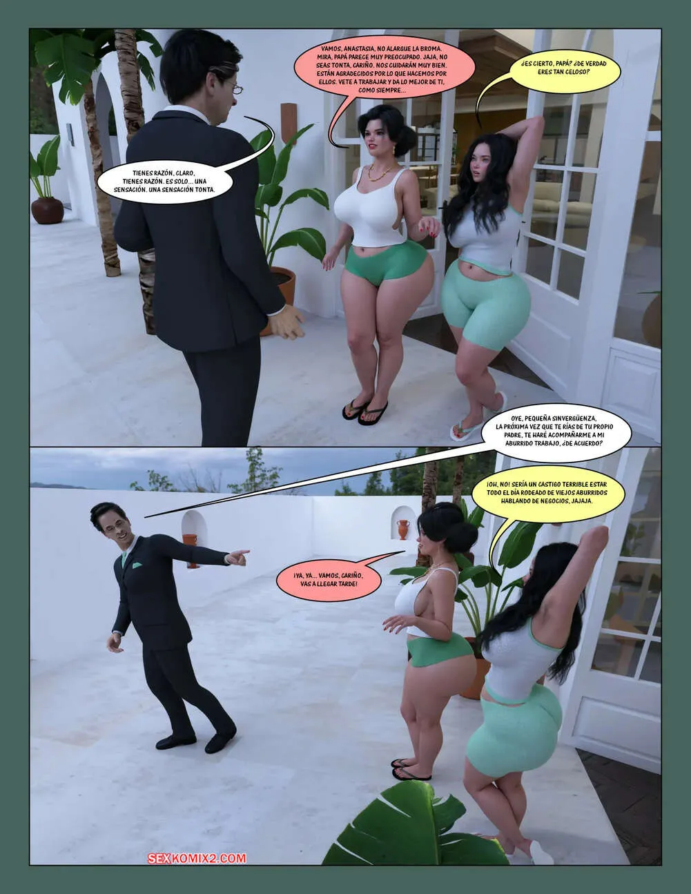 Comic Porno Extra CARIDAD. Parte 6. Moiarte (#6)