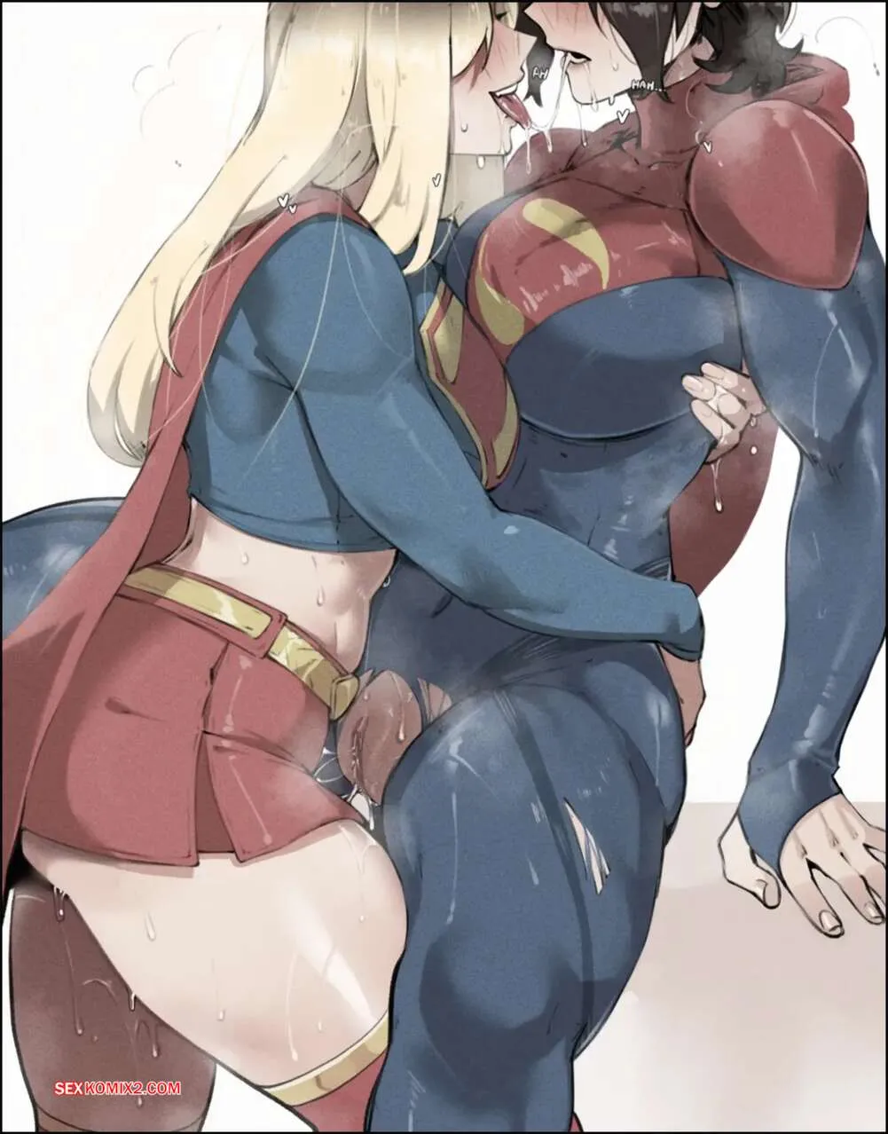 Comic Porno de Supergirls. Masoq095 (#12)