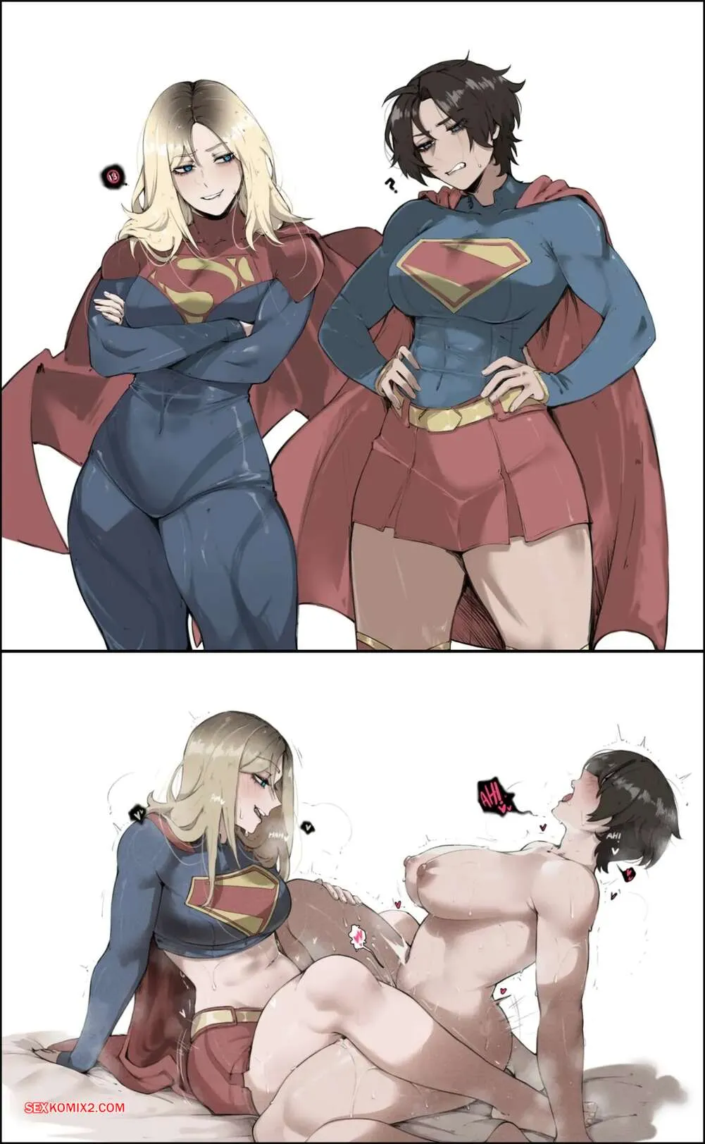 Comic Porno Supergirls. Masoq095 (#5)