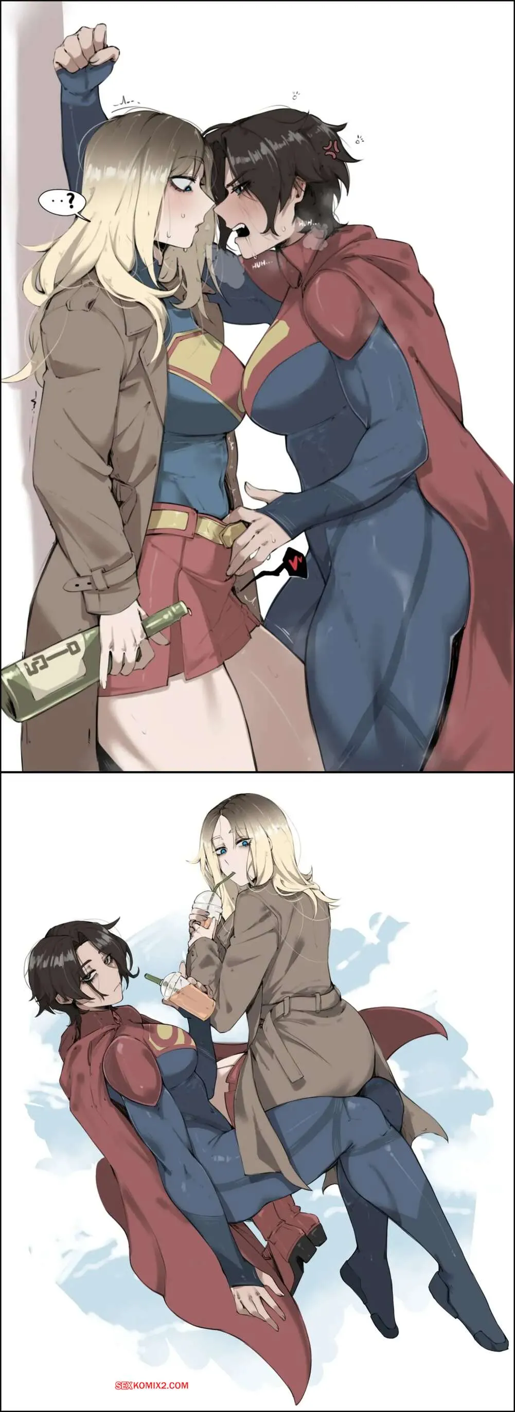 Comic Porno Supergirls. Masoq095 (#7)