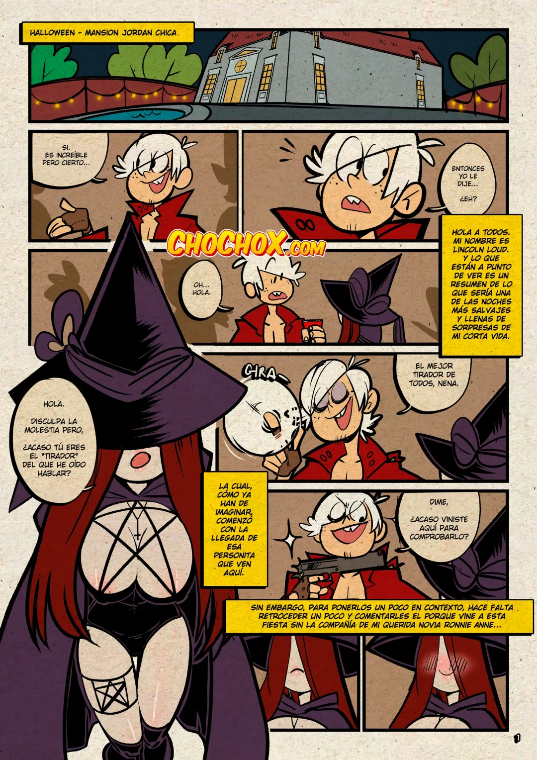 Comic Porno Dulce Truco - The Loud House (Exclusivo ChoChoX) (#2)