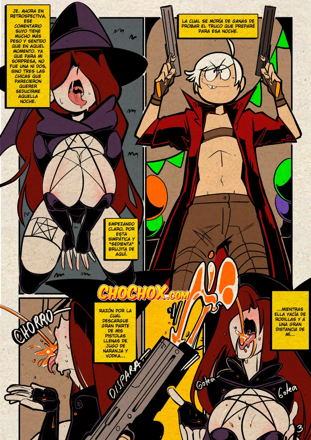 Comic Porno Dulce Truco - The Loud House (Exclusivo ChoChoX) (#4)