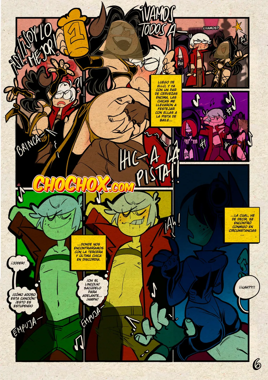 Comic Porno Dulce Truco - The Loud House (Exclusivo ChoChoX) (#7)