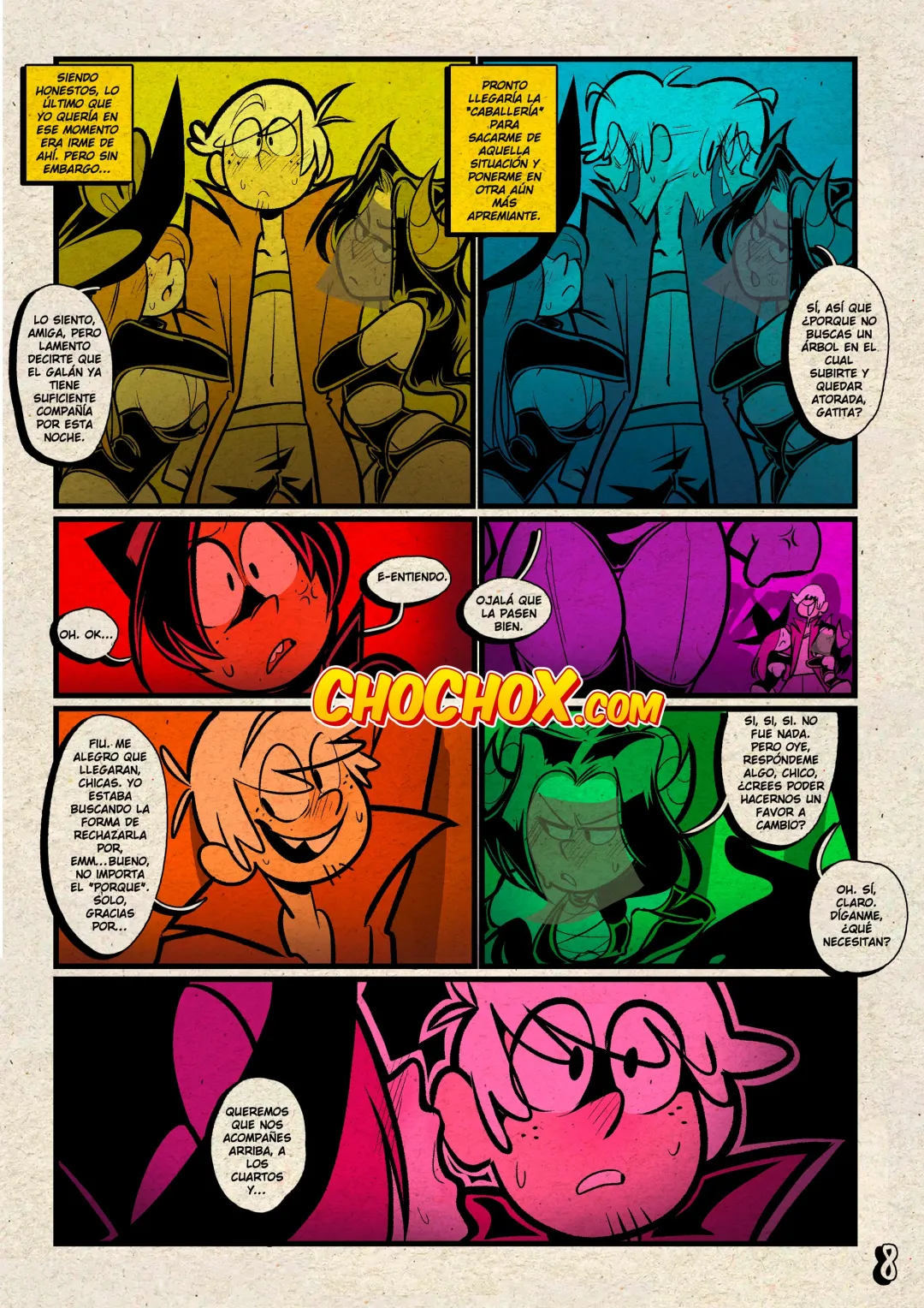 Comic Porno de Dulce Truco - The Loud House (Exclusivo ChoChoX) (#9)