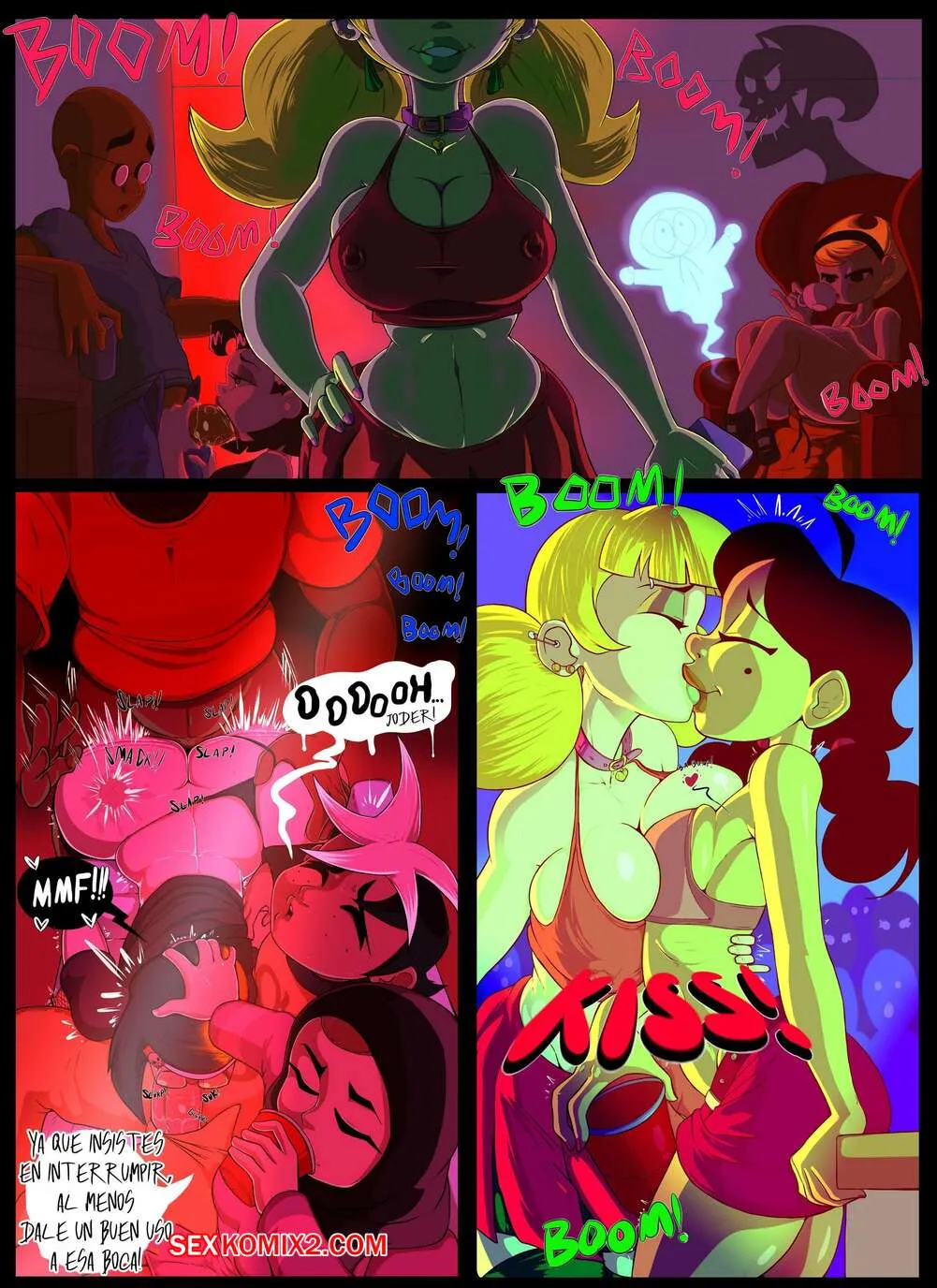 Comic Porno de Cartoon COLLEGE PARTY (#9)