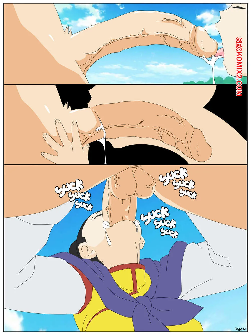 Comic Porno de DRAGON BALL Yamete. Zamasus Ambition Botbot. (#14)