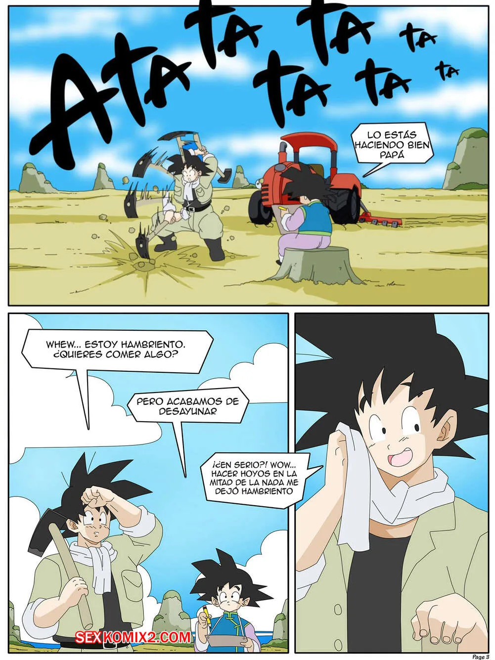 Comic Porno DRAGON BALL Yamete. Zamasus Ambition Botbot. (#5)