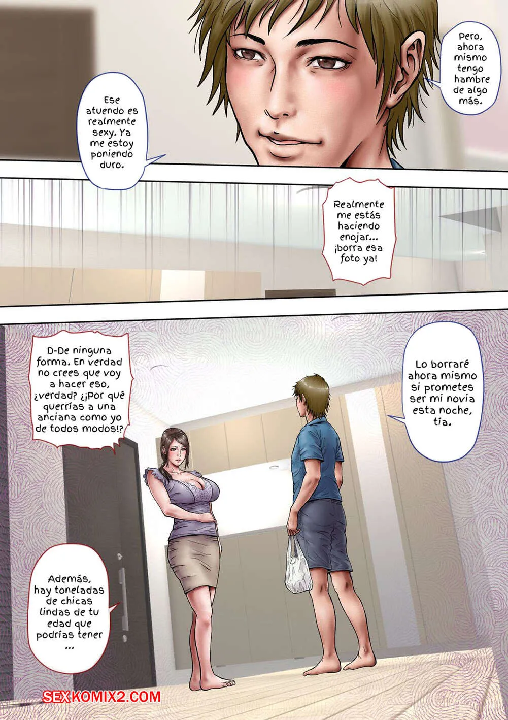 Comic Porno de AKOGARE No Oba O Netoru. Milf Shobou. (#14)