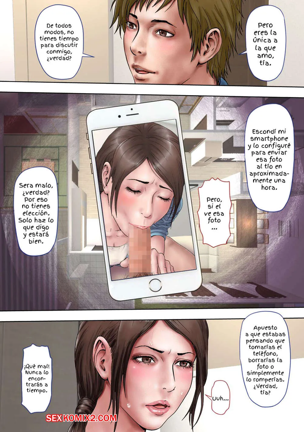 Comic Porno de AKOGARE No Oba O Netoru. Milf Shobou. (#15)
