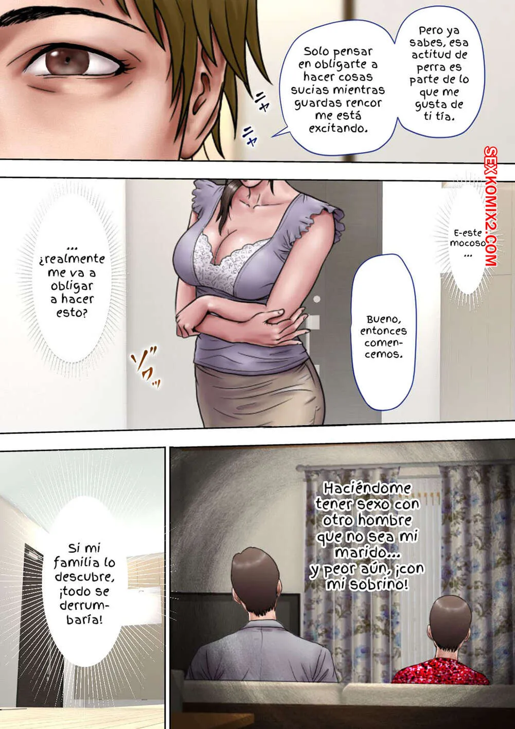 Comic Porno de AKOGARE No Oba O Netoru. Milf Shobou. (#16)