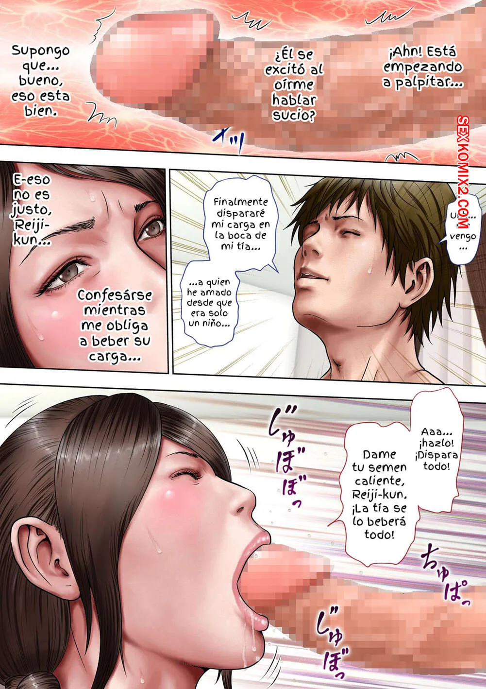 Comic Porno de AKOGARE No Oba O Netoru. Milf Shobou. (#38)
