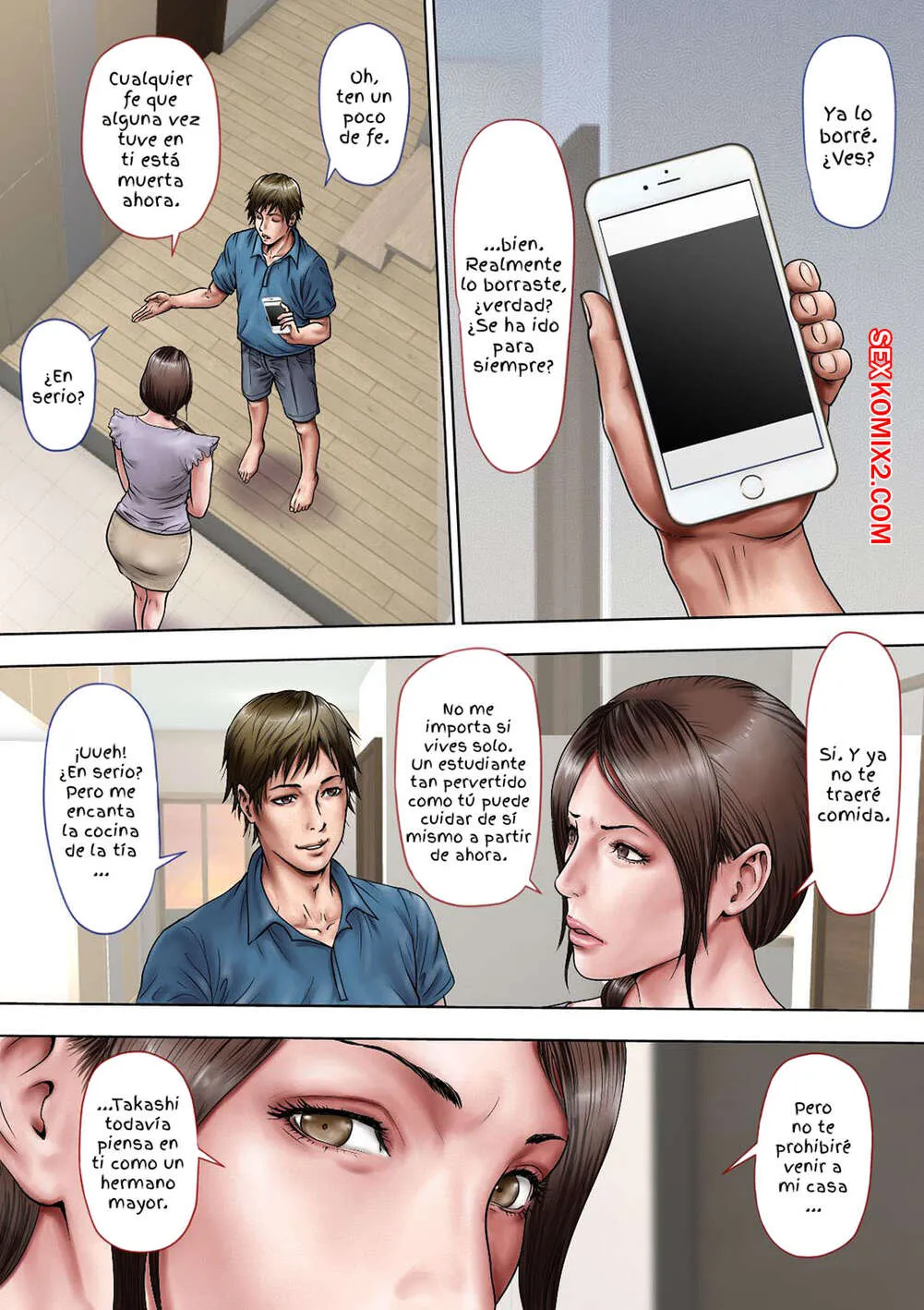 Comic Porno de AKOGARE No Oba O Netoru. Milf Shobou. (#44)