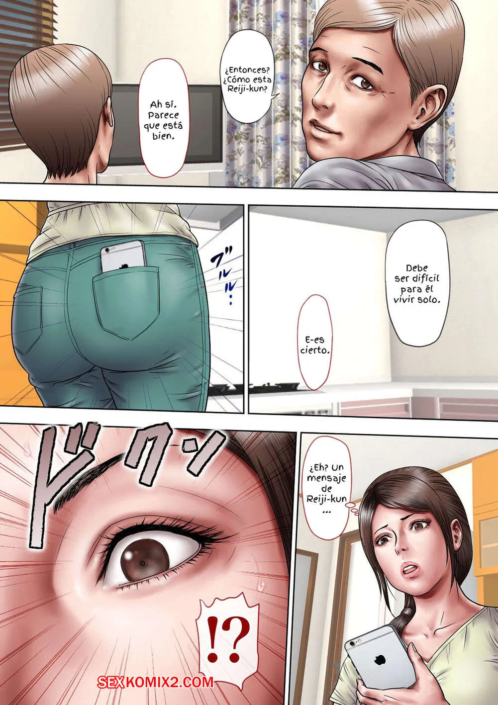 Comic Porno de AKOGARE No Oba O Netoru. Milf Shobou. (#47)