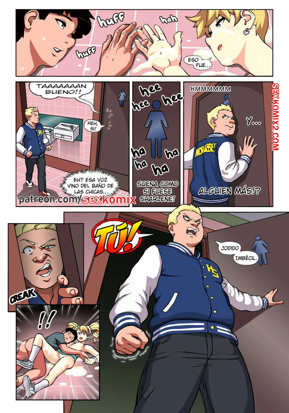 Comic Porno de Erotibot. Hot Shit High. Chapter 1. Espanol. (#23)
