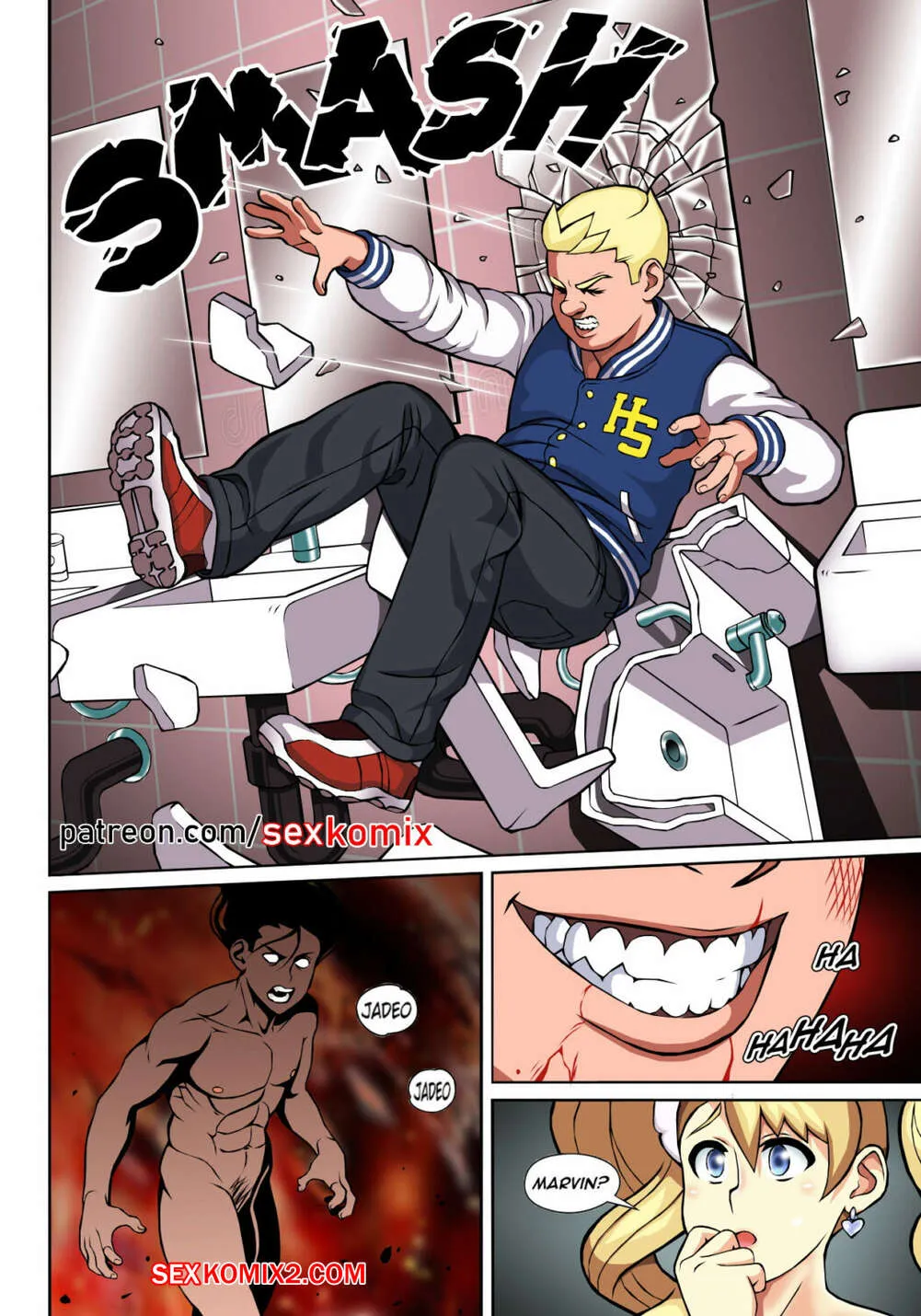 Comic Porno de Erotibot. Hot Shit High. Chapter 1. Espanol. (#28)