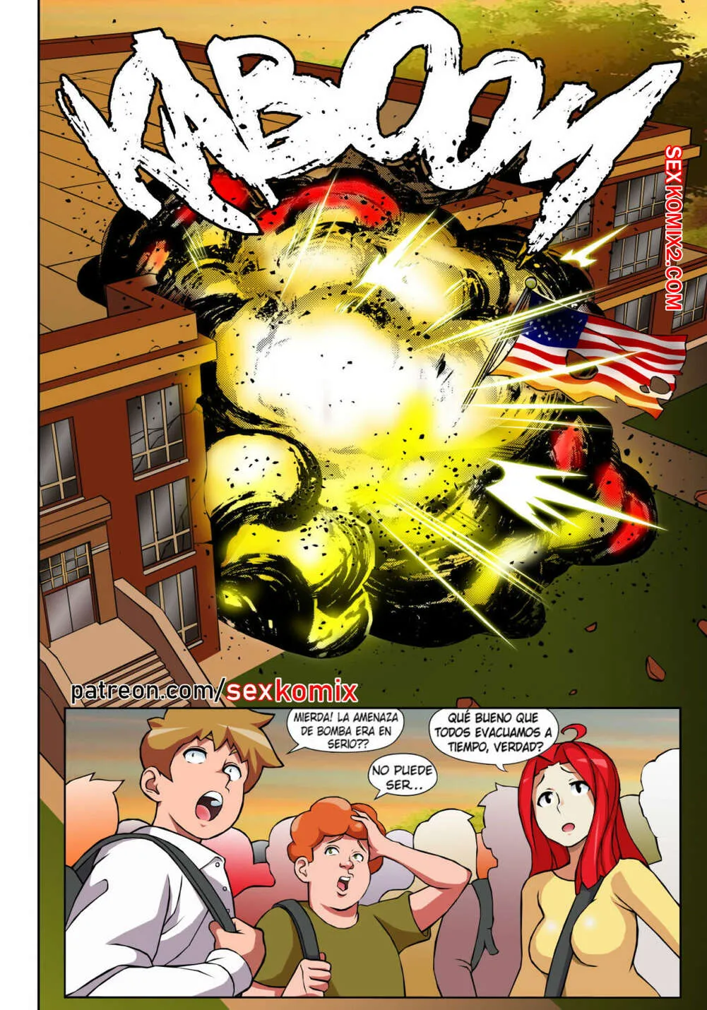 Comic Porno de Erotibot. Hot Shit High. Chapter 1. Espanol. (#30)