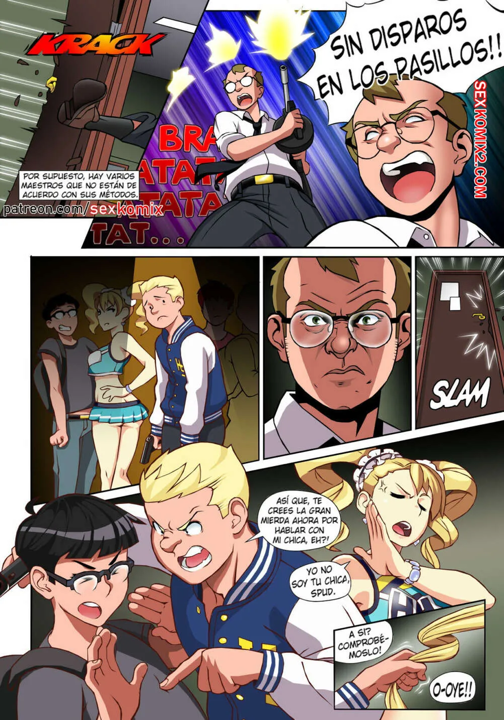 Comic Porno Erotibot. Hot Shit High. Chapter 1. Espanol. (#6)