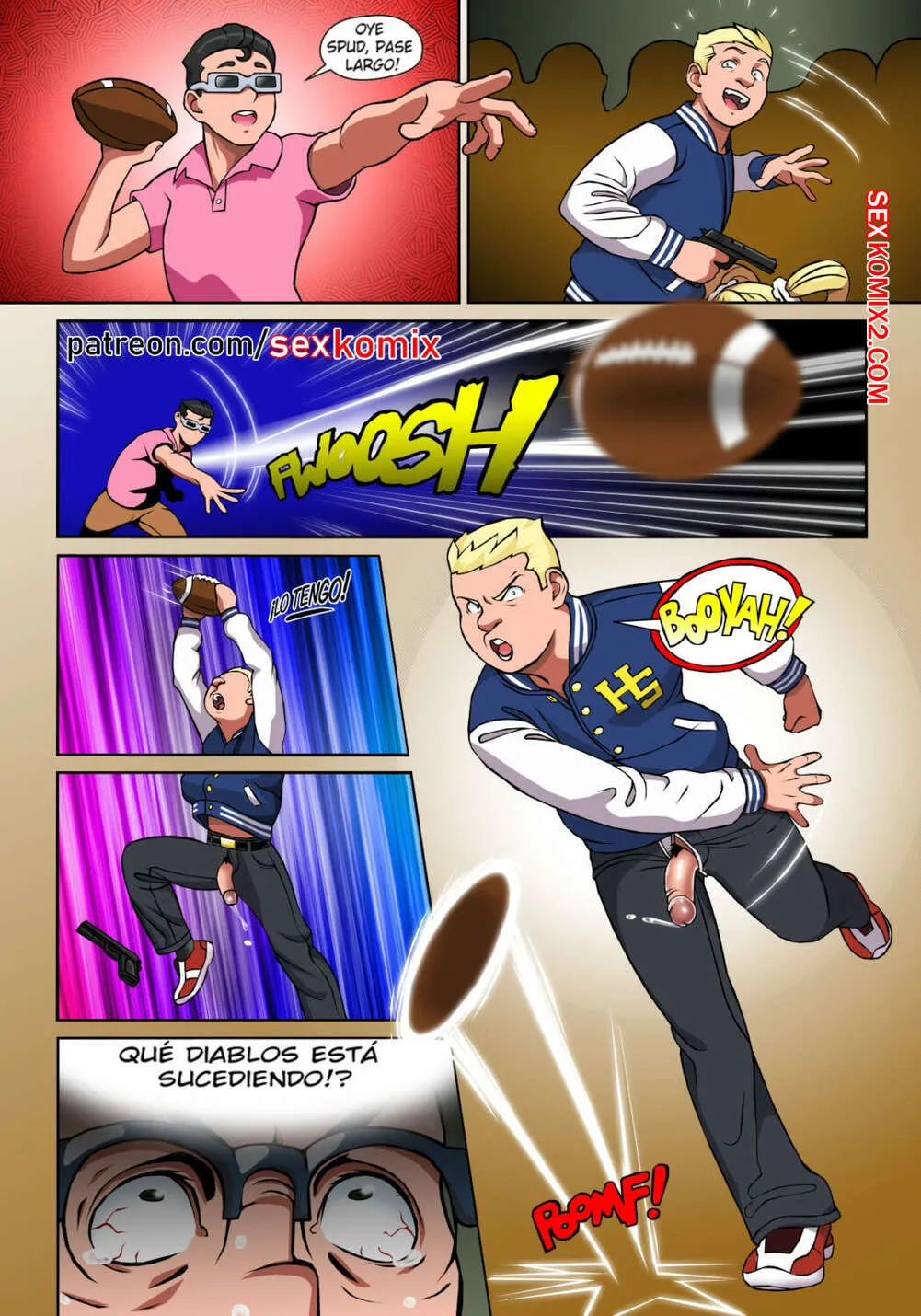 Comic Porno de Erotibot. Hot Shit High. Chapter 1. Espanol. (#8)