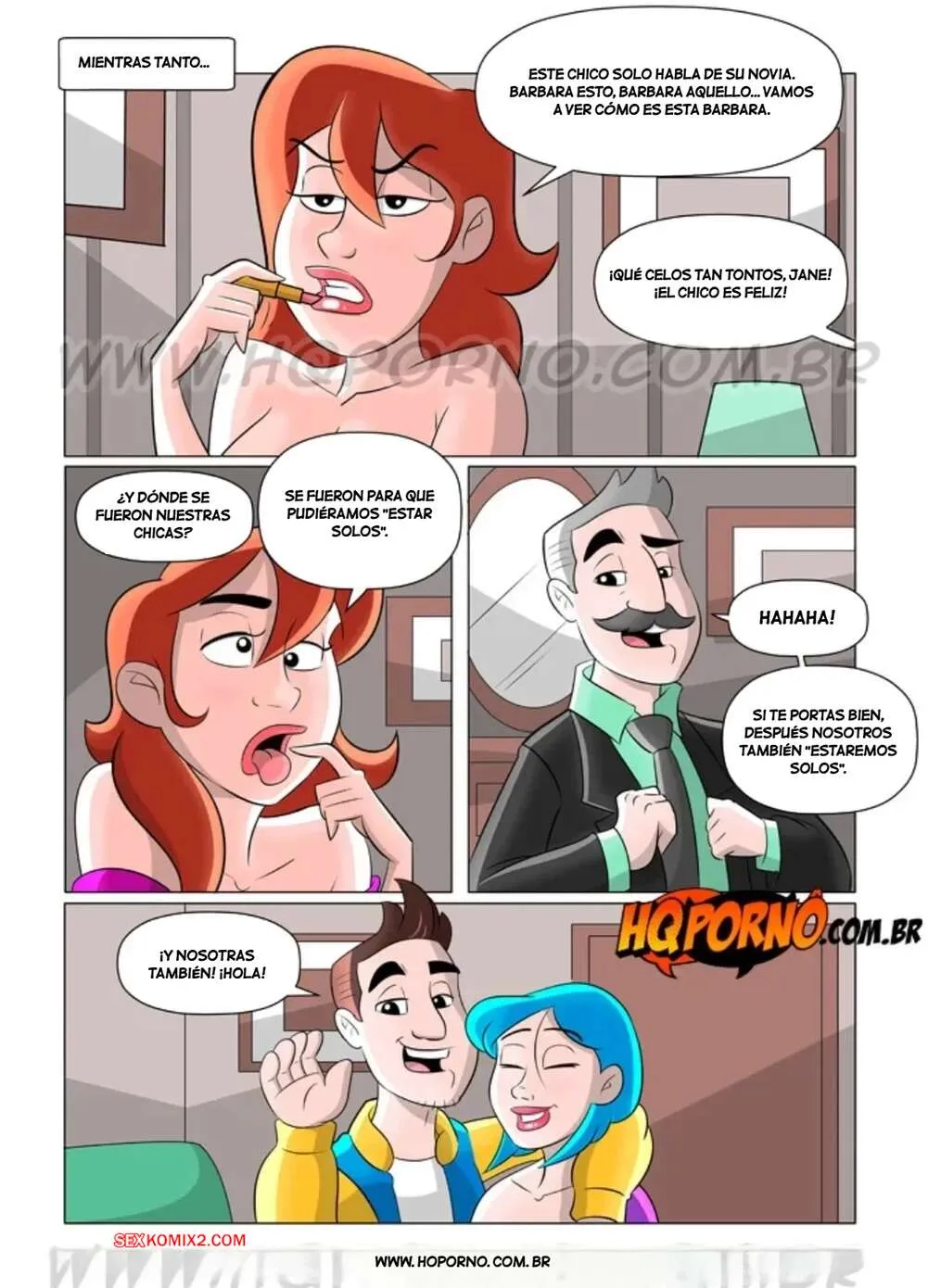 Comic Porno Os Pervertidos. Parte 12. HQporno (#4)