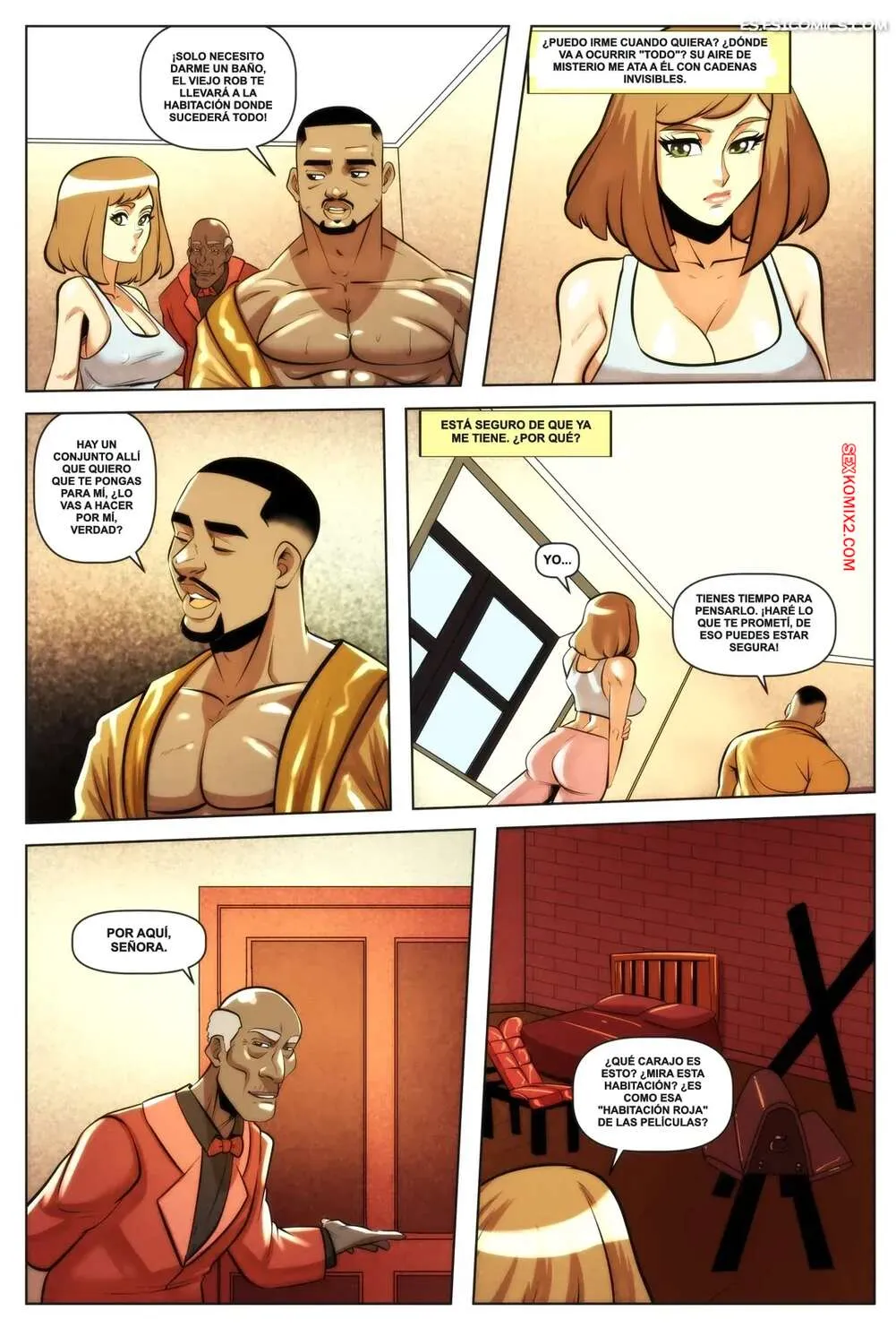 Comic Porno de Just Another Slut Wife. Illustravitor (#8)