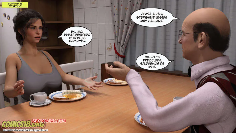 Comic Porno PLEASURE And MONEY. Parte 3. Lucius Logan (#2)
