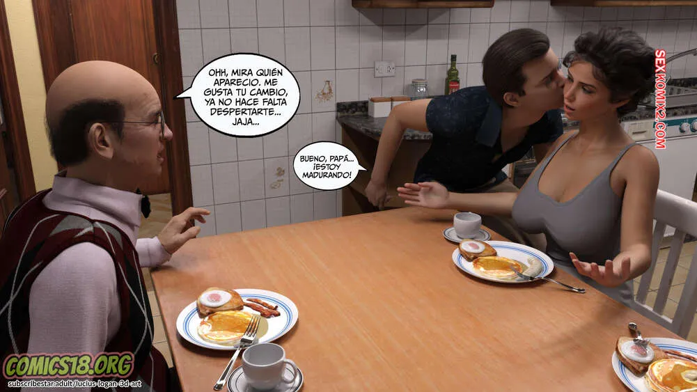 Comic Porno PLEASURE And MONEY. Parte 3. Lucius Logan (#4)