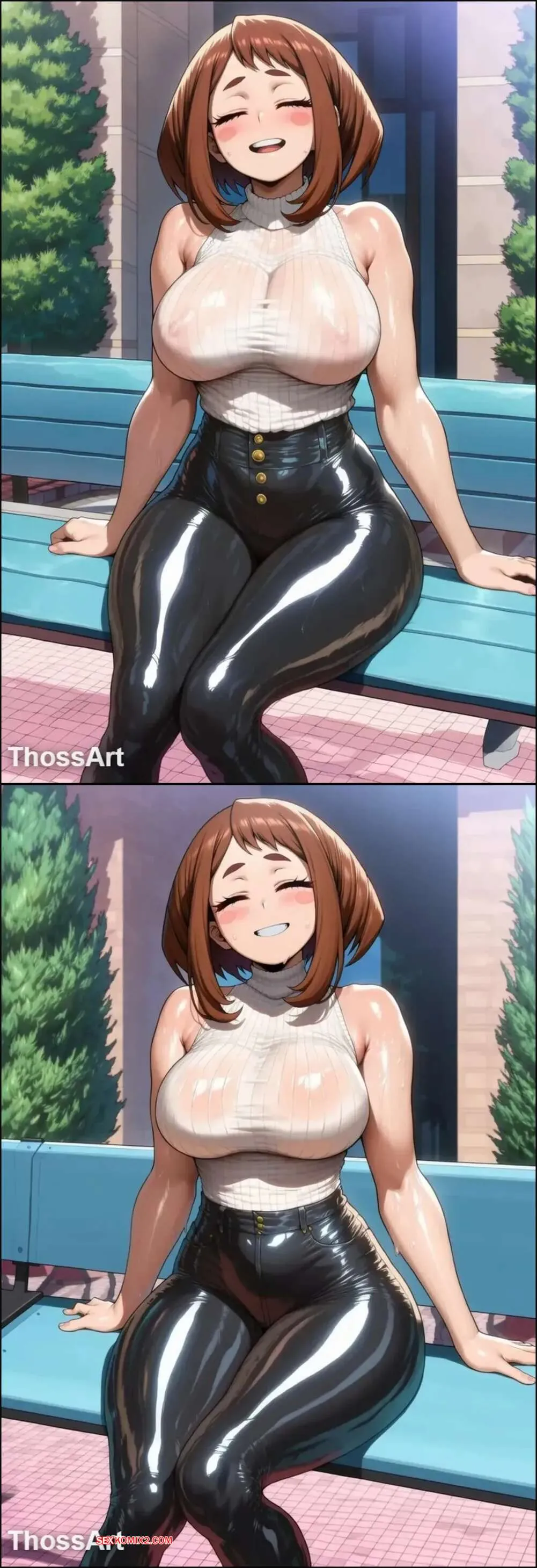 Comic Porno Ochacos Super Fan. ThossArt (#2)