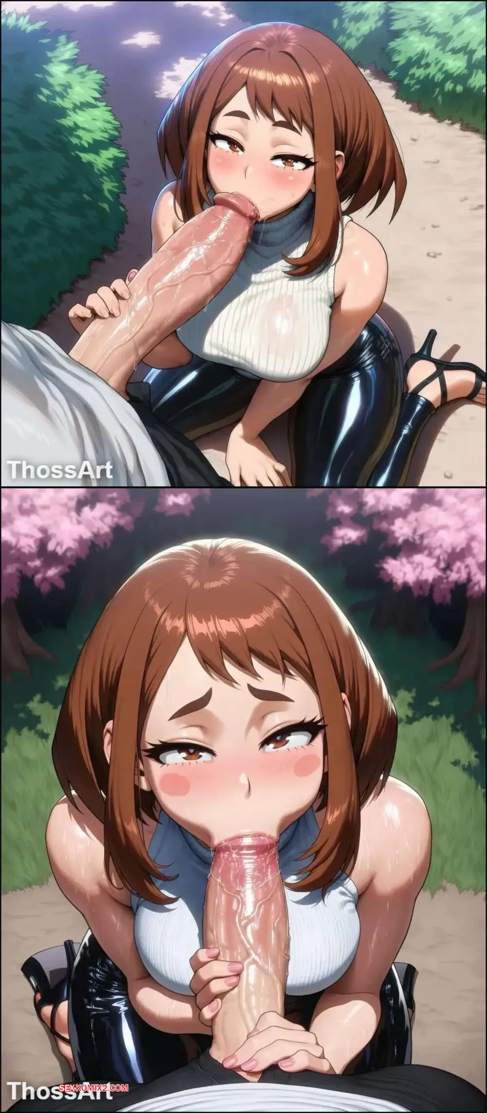 Comic Porno de Ochacos Super Fan. ThossArt (#15)