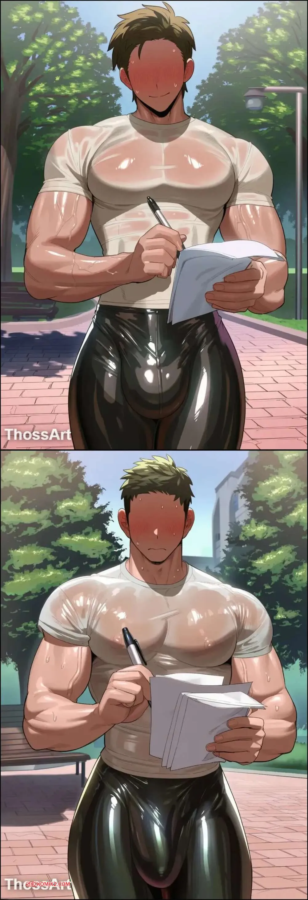 Comic Porno Ochacos Super Fan. ThossArt (#3)