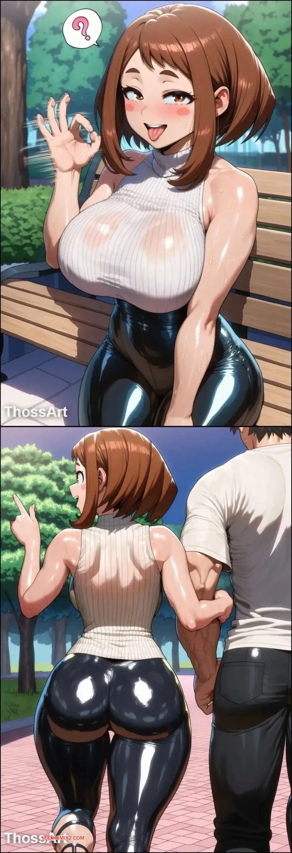 Comic Porno de Ochacos Super Fan. ThossArt (#8)