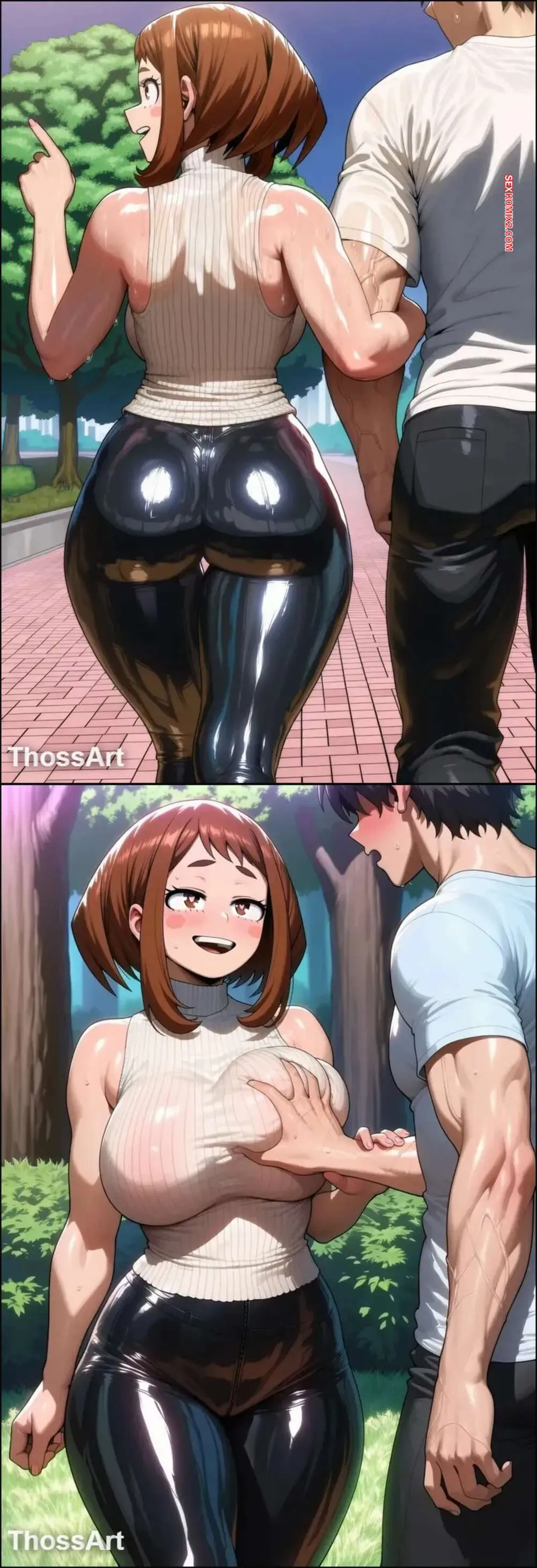 Comic Porno de Ochacos Super Fan. ThossArt (#9)