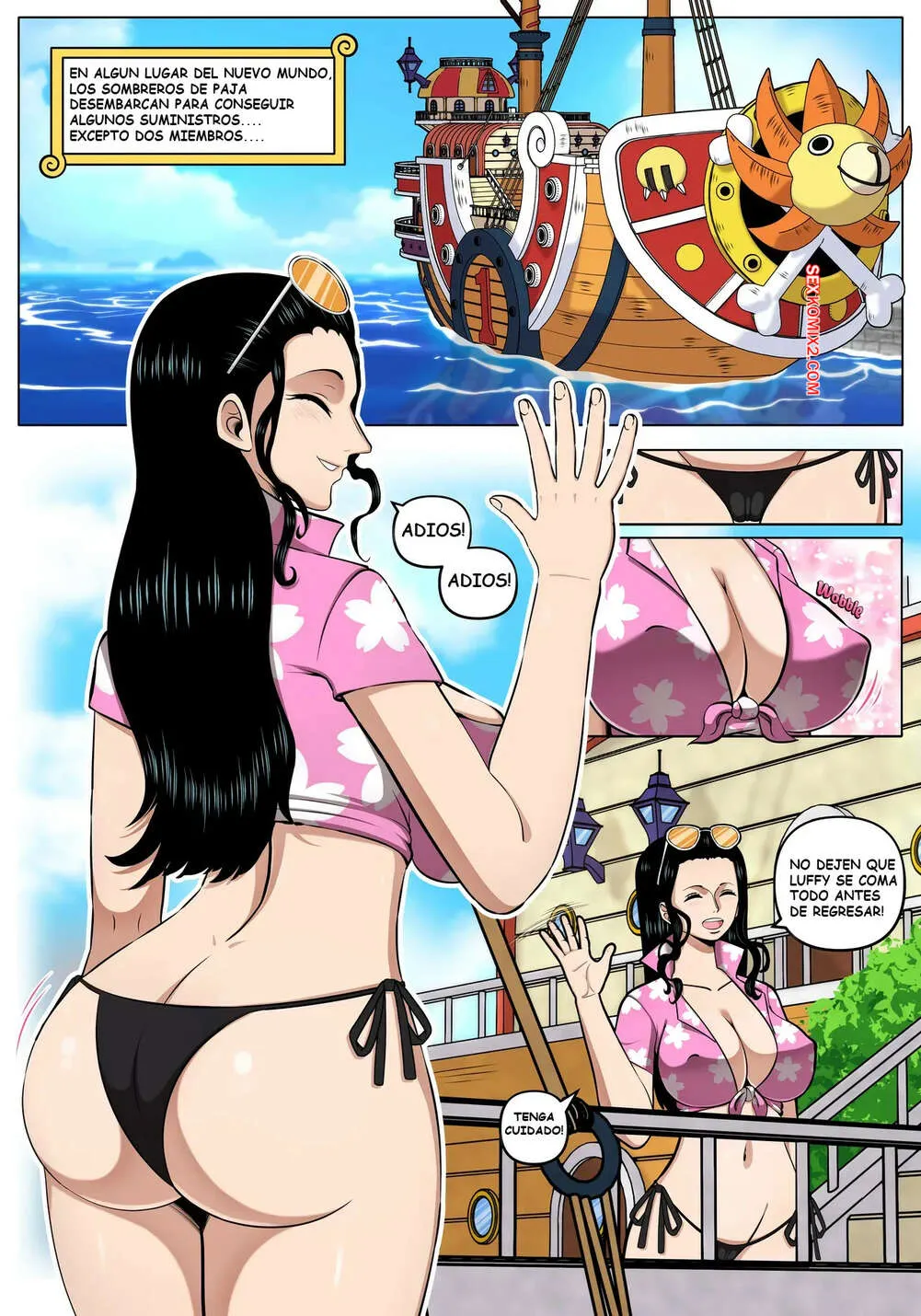 Comic Porno de ROBIN X ZORO. John Doe. (#1)