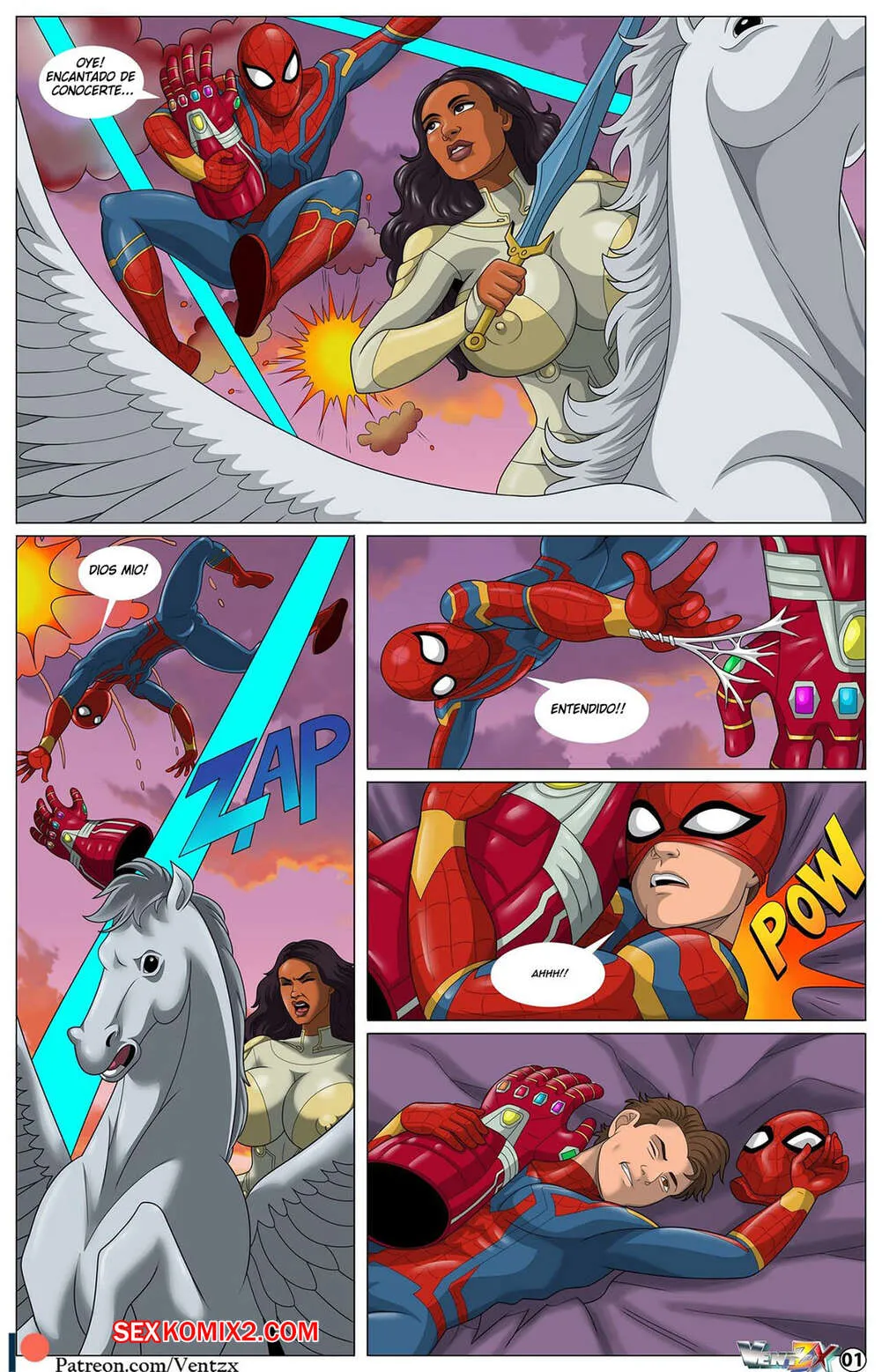 Comic Porno AVENGERS Halftime. Ventzx. (#2)