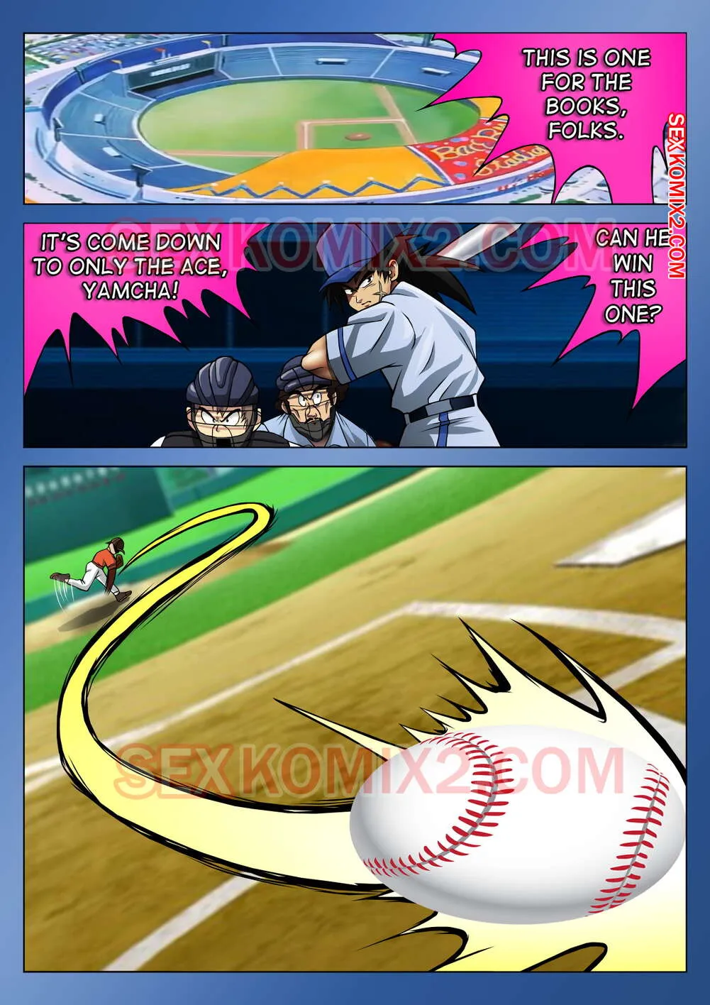 Comic Porno Dragon Ball. Homerun. Echo Saber (#2)