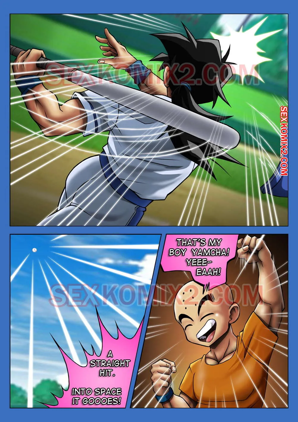 Comic Porno Dragon Ball. Homerun. Echo Saber (#3)