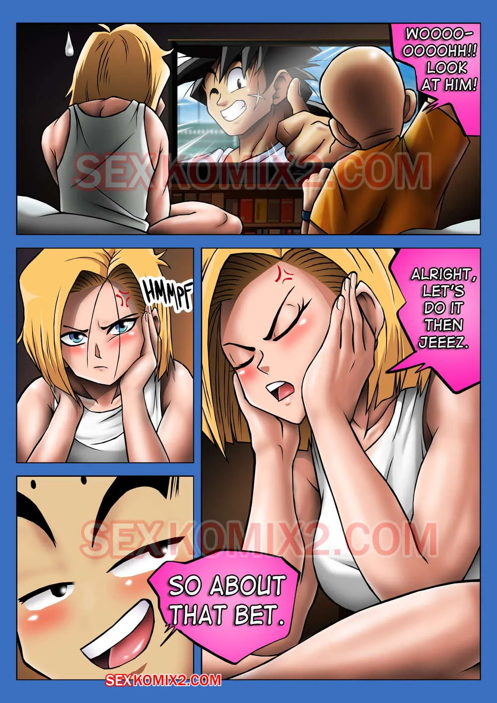 Comic Porno Dragon Ball. Homerun. Echo Saber (#4)