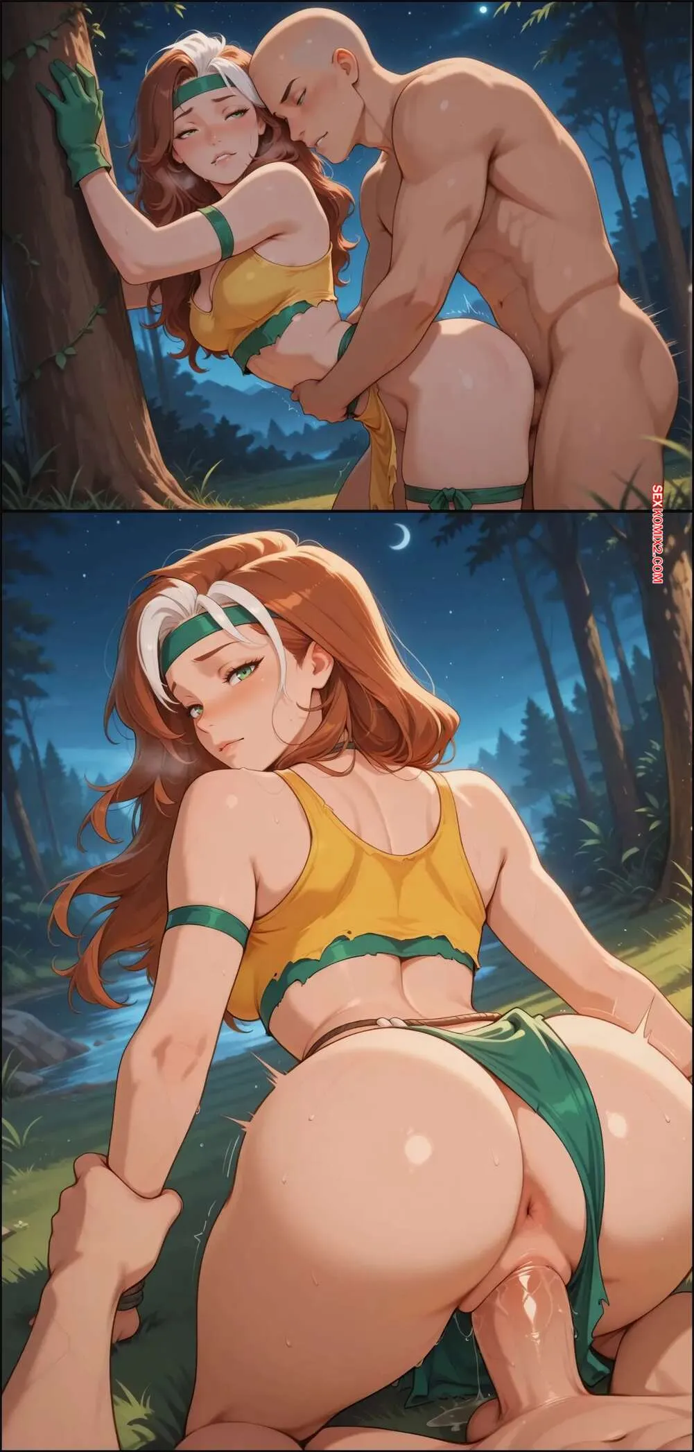 Comic Porno de Rogue. Phan Desire (#9)