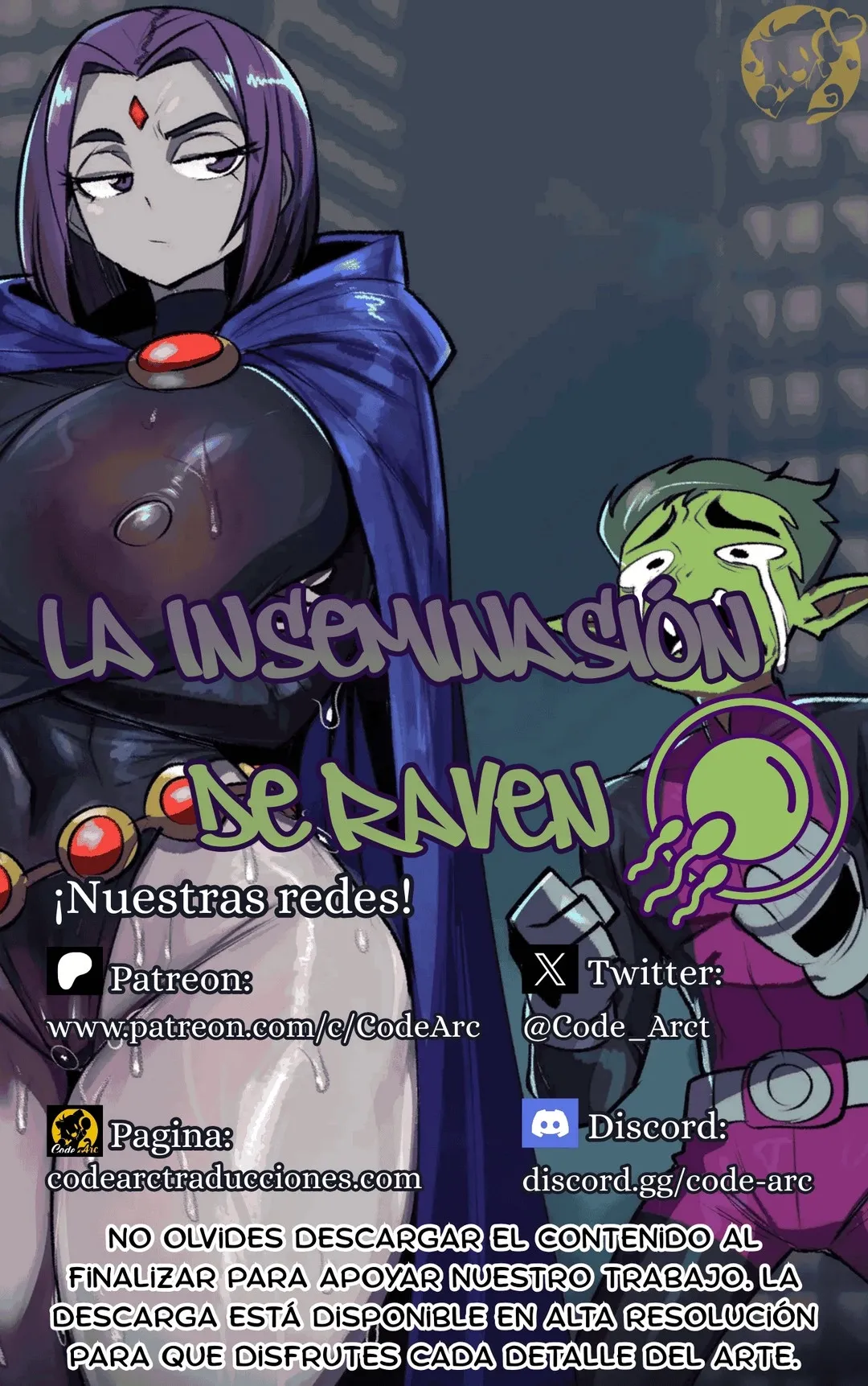 Comic Porno de La Inseminacion De Raven - GeulimYKUN (#1)