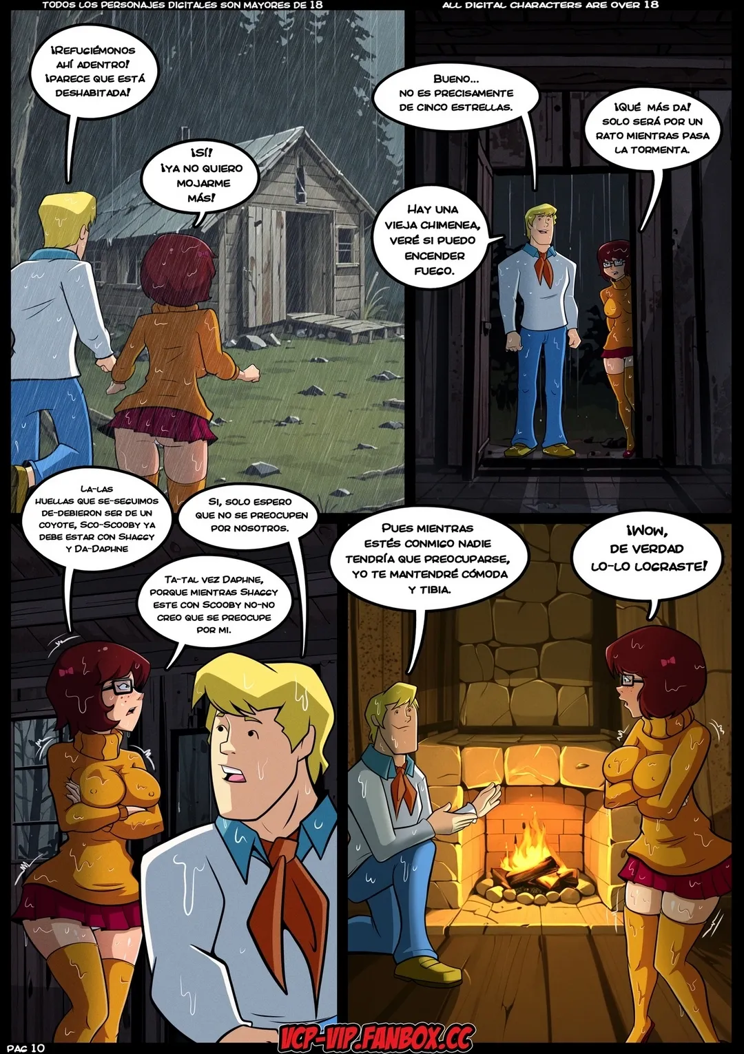 Comic Porno de Misterios S.X: Tormenta Caliente - Croc (#11)
