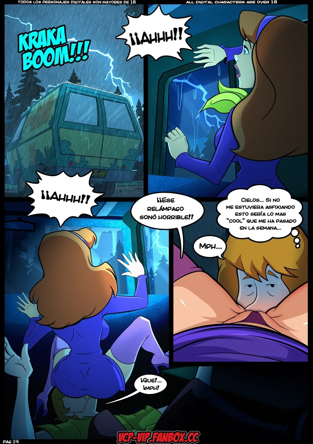 Comic Porno de Misterios S.X: Tormenta Caliente - Croc (#15)
