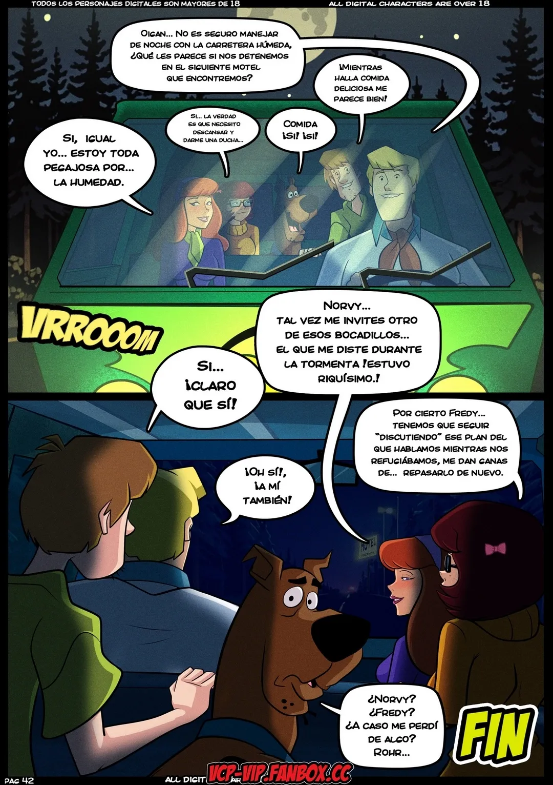 Comic Porno de Misterios S.X: Tormenta Caliente - Croc (#43)