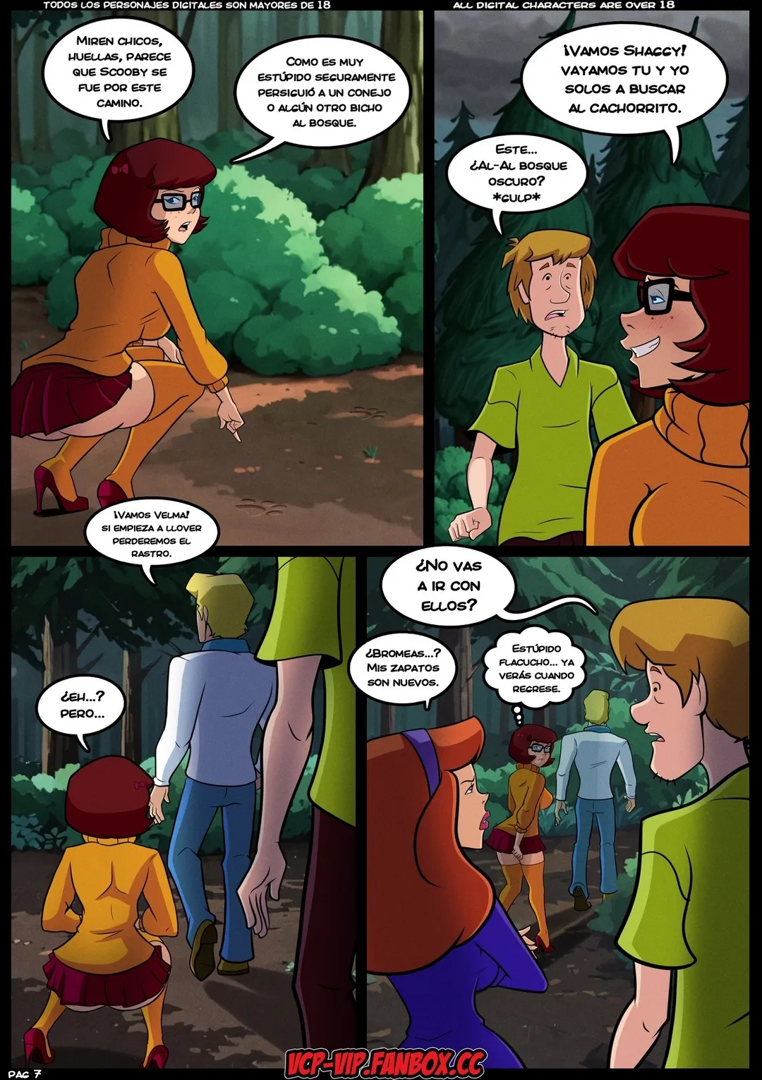 Comic Porno de Misterios S.X: Tormenta Caliente - Croc (#8)